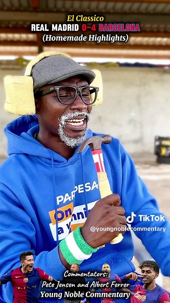 El Clasico 0-4 Barcelona Homemade Highlights