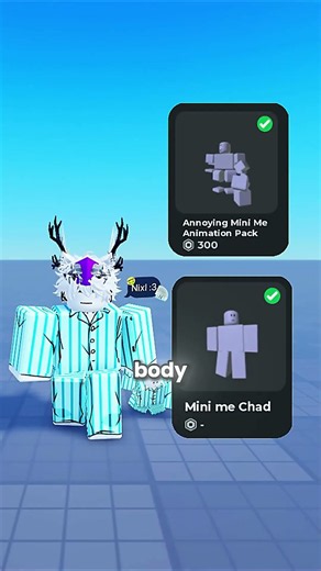 How to Make a Shredded Mini Me Avatar in Roblox 💪