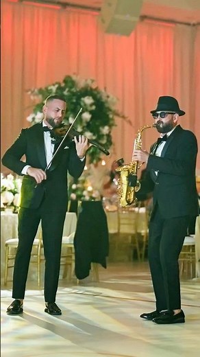 Hava Nagila Violin & Sax live at a Jewish celebration 🎻🎷