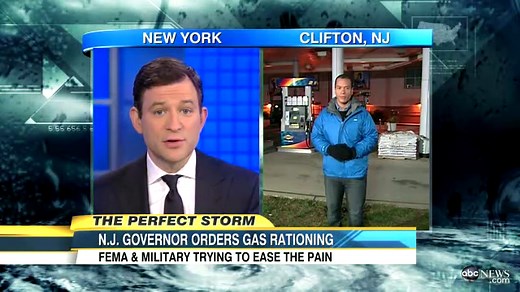 Superstorm Sandy: Status of Returning Electricity, Gas Shortages