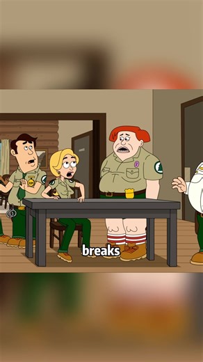 Connie’s water breaks#brickleberry #cartoon #fyp #funny | Brickleberry