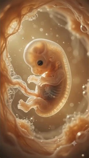 Week 5 Pregnancy Miracle Begins! 😲 | A New Life Starts Inside the Womb ❤️ #pregnant #baby