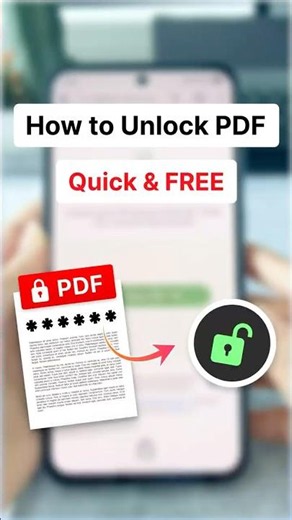 How to Remove PDF File Password in Mobile