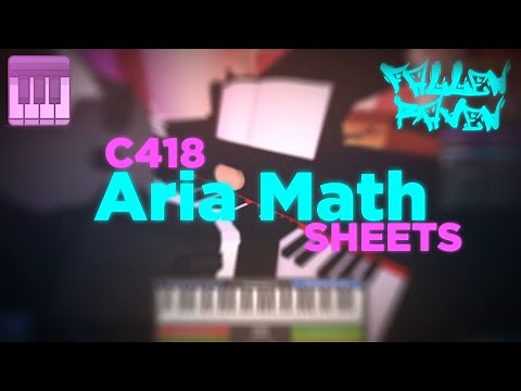 C418 - Aria Math (Minecraft OST) | SHEETS