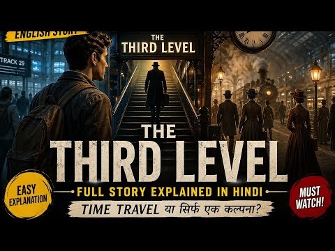 The Third Level Explained in Hindi | Class 12 English Chapter 1 Full कहानी 📚✨