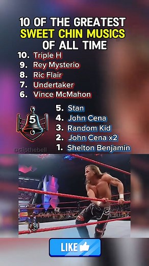 6.3K views · 106 reactions | Comment down below your favourite sweet chin music from HBK #fyp #wwe #wrestling #blowthisupforme #wrestletok #top10 #HBK #sweetchinmusic #scm #shawnmichaels #dx | wwe fan club | Facebook