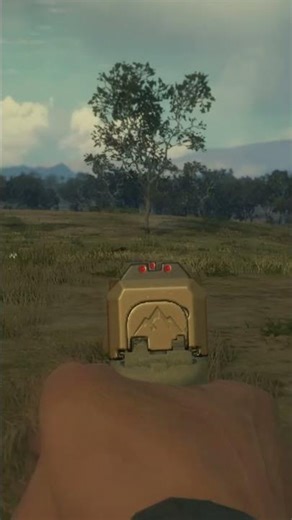 Bugged red fox ran away