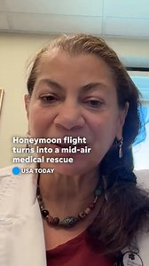147K views · 1.4K reactions | Her honeymoon flight from Hawaii almost ended in tragedy. Thankfully, a stranger stepped up. | USA TODAY | Facebook