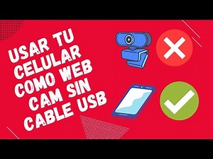 ✅ Usar tu celular como WEB CAM sin cable USB (Tutorial 2023) 😎