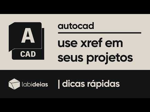 autocad | como usar um xref