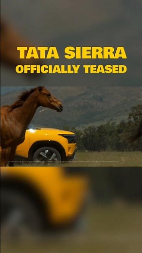 A legend returns! Tata’s iconic nameplate — the Sierra returns! #TataSierra #Sierra #PowerDrift
