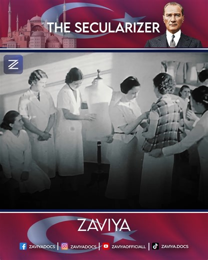 1.1K views · 15 reactions | Mustafa Kamal Ataturk The Secularizer of Turkey. . . . #turkey #ataturk #ErtugrulGhazi #ottomanempire #Ottoman #dirilisertugrul #secularism #middleeast #nohijab #hijabbanned #Erdogan #riseofturkey #documentary #zaviyadocs | Zaviya | Facebook