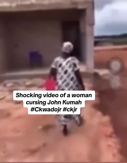 Shocking Video of Woman Cursing John Kumah