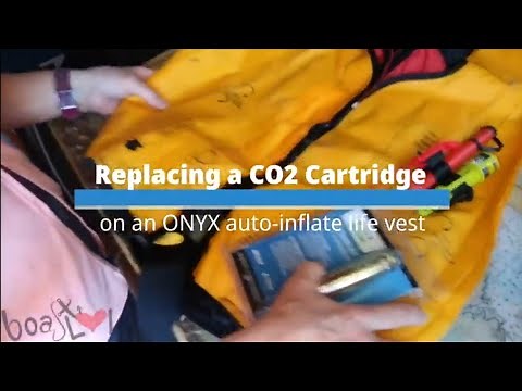 How to Replace a Life Jacket CO2 Cartridge (Onyx)