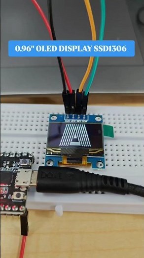INTERFACING SSD1306 OLED DISPLAY WITH ESP32 USING ARDUINO IDE #oled #arduino #elecsynergy #trending