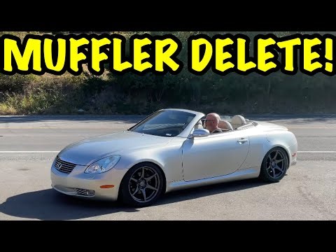 2004 Lexus SC 430 4.3L V8 w/ MUFFLER DELETE!