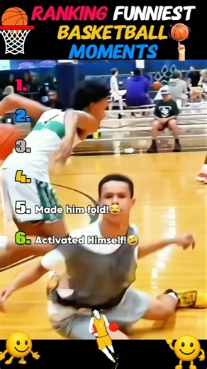 Ranking Funniest Basketball Moments Ever! 🏀🤣 | #Shorts