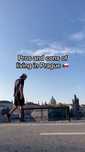 Pros and cons of living in Prague, Czech Republic 🇨🇿 These are just my OPINIONS as an expat living here So here we go 👇 Pros: - It’s absolutely beautiful. The architecture and streets are stunning! - Amazing transportation. Prague has one of the best public transit networks in the world. - Safety. I rarely, if ever feel unsafe in this city. - Fun things to do. I feel like it’s hard to get bored because you can always find activities to enjoy. - Great location in the heart of Europe. Prague’s 