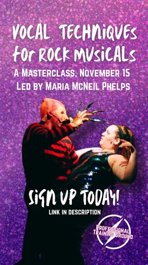 What will sort of skills will participants learn at Flashback Theater Co's upcoming masterclass, VOCAL TECHNIQUES FOR ROCK MUSICALS? Maria McNeil Phelps shares a bit of her teaching philosophy. Sign up and learn more today at https://bit.ly/42dHdHD #rockmusicals #rockmusical #musicaltheatre#KYarts #SeeMySet #LC365 #KYtheater #KYtheatre | Flashback Theater Co.