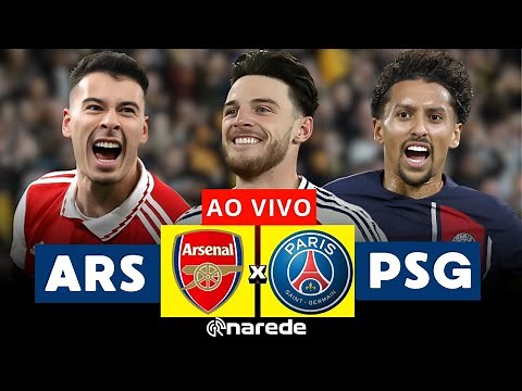 ARSENAL X PSG TRANSMISSÃO AO VIVO LIGA DOS CAMPEÕES - SEMIFINAL CHAMPIONS 2025