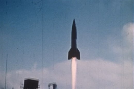 德国V-2导弹试射