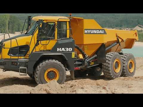 Hyundai Articulated Dump Truck (ADT) Walk-around