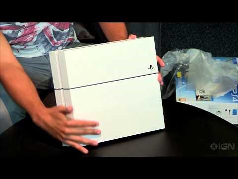 Unboxing Sony's Gorgeous White PlayStation 4 Bundle