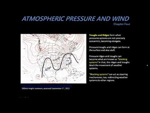 GeoWx: 4.4: Highs and Lows, Troughs and Ridges