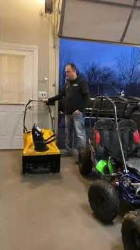 How to start a Cub Cadet 1x Snowblower
