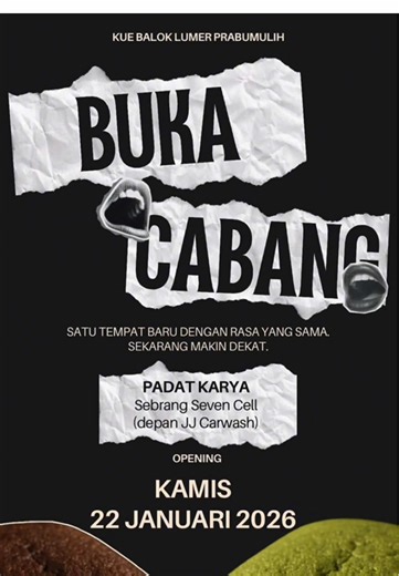 Kue Balok Lumer: Tempat Baru di Prabumulih