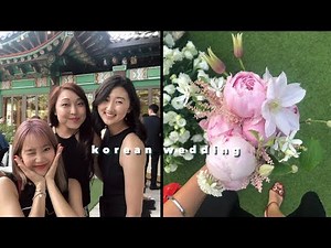 Fancy Korean Wedding Ceremony (my friends finally visit Seoul!!)