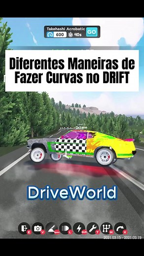 Diferentes Maneiras de Fazer Curva no Drift