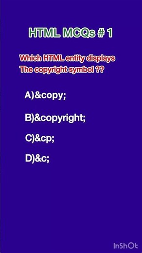 HTML mcq series from beginner to Advanced level #html5#html#learnhtml#codewithme#programming