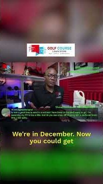 Is Now a Good Time to Test Soil? #golfcourselawn