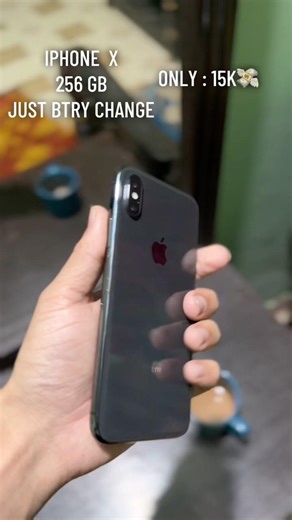 Iphone x 256 Gb Just Battery Change otherwise full fresh 🔥 #apple #shortsfeed