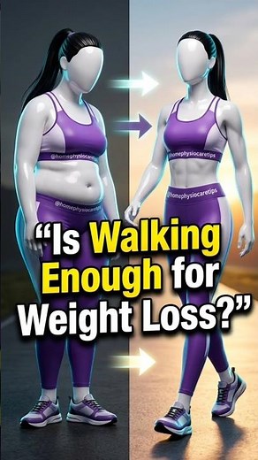 Is Walking Enough for Weight Loss? 🤔