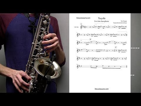 How to play Tequila! - Solo - Alto Sax