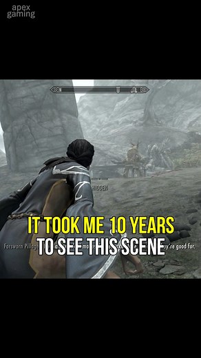 136K views · 474 reactions | It took me 10 years to see this scene  #skyrim | Apex Gaming | Facebook