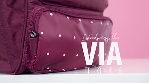 Brand NEW Lug to LOVE! 🎒✨ Introducing the crinkle nylon *Via* tote from Lug! Shop it, here! > http://qvc.co/lug-via #luglife | QVC