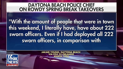 Florida grapples with unruly spring break crowds, beach violence