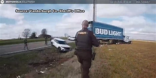 Deputies release video of Bud Light truck pursuit and crash