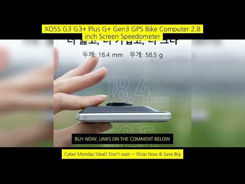Xoss G3 G3+ Plus G+ Gen3 Gps Bike Computer 2.8 Inch Screen Speedometer Cycling