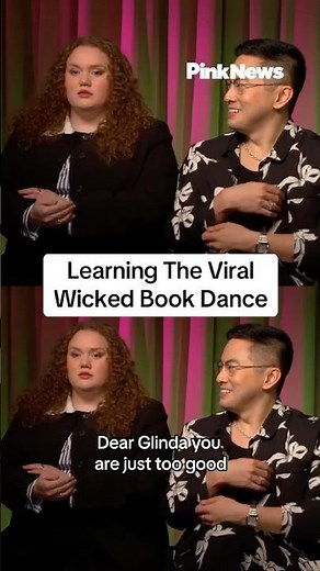 Learning The Viral Wicked Book Dance