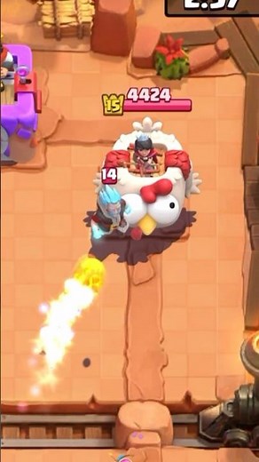 Ice Wizard ❄️ VS Fire Ball 🔥 #clashroyale