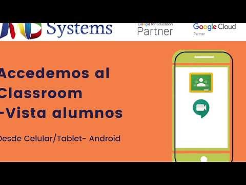 Como acceder a tu cuenta de Classroom desde un celular?
