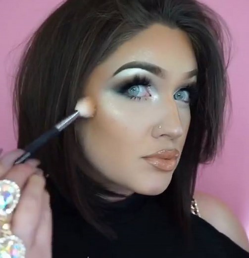 428K views · 4K reactions | Products Used: Nyx Cosmetics micro brow pencil Anastasia Beverly Hills dipbrow palmade Mac Cosmetics select cover up concealer Farsali volcanic elixir Artisbrush oval 10 brush Too Faced born this way foundation Anastasia Beverly Hills contour palette Inglot gel liner 77 RCMA colorless powder Huda Beauty textures palette Morphe Brushe 350m palette Morphe Brushes brushes Lashfully Yours Lashes lashes My Candy Lipz lip | HYGO Pretty | Facebook