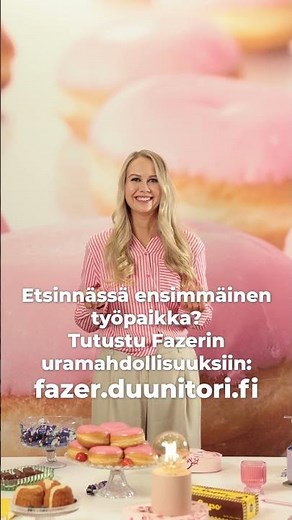 Start your career at Fazer