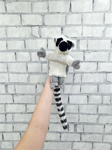 Vintage Stuffed Lemur Hand Puppet Plush Toys 11" Kids Gift Collectible Soft Baby Childrens Toy - Etsy