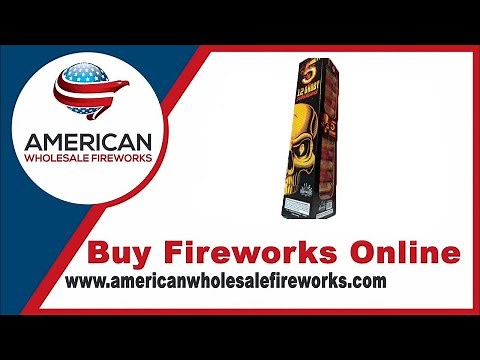 5" Ghost Supercans - Heavyweight Fireworks ... Available at American Wholesale Fireworks!