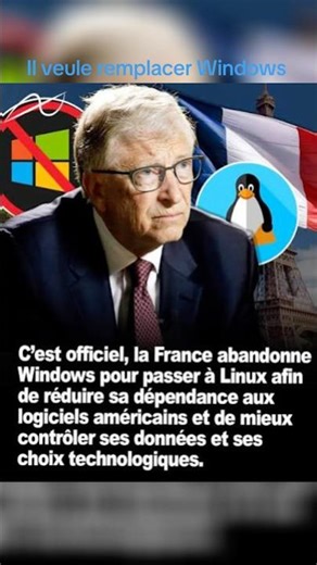 Il veule remplacer Windows par Linux c’est nul